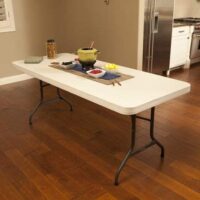 6′ Commercial Folding Table (Beige)