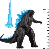 Godzilla vs. Kong 2021 Bundle of 4 Monsterverse Movie Series 6″ Action Figures: Godzilla with Heat Ray, Kong with Battle Axe, Godzilla with Radio Tower, Skull Crawler with HEAV